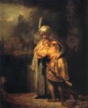 David y Jonatán Rembrandt